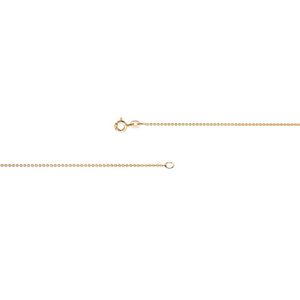 Halskette 42 cm - Gelbgold 585 14K - Collier Anker