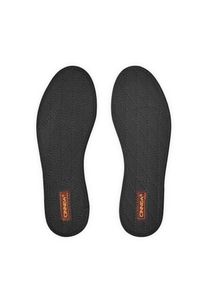 CINNEA® Wellness Zimt-Einlegesohlen - Die natürliche Lösung gegen Fußschweiß, Fußgeruch und Temperaturschwankungen im Schuh Farbe schwarz Größe 43