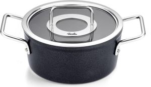 Fissler Adamant / Aluminium-Kochtopf (Ø 20 cm, 2,7L) Töpfe-beschichtet mit Glas-Deckel, antihaftend - Induktion