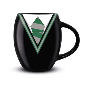 Harry Potter - Slytherin Uniform - oval - Mug Keramik Tasse Becher - 425 ml