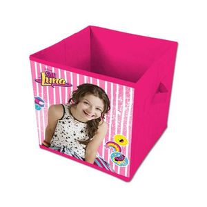 Soy Luna Spielzeugkiste Klappbox Kiste ca. 28 x 28 x 28 cm