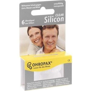 Ohropax Silicon Clear 6 St
