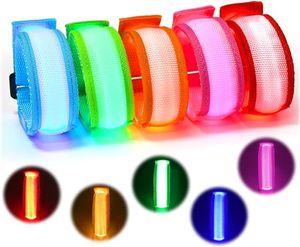 FNCF LED Armband, Leuchtarmbänder Kinder Leuchtband Joggen Leuchtarmband Dunkles Partyzubehör für Konzerte, Festivals, Sport, Partys, Nacht