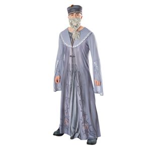 Harry Potter - Kostüm ‘” ’"Dumbledore"“ - Herren/Damen Uni BN4953 (XL) (Silber)