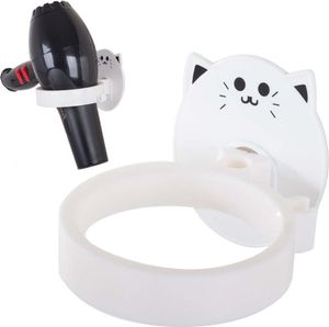 www.schnappi.shop Haartrocknerzubehör THE CAT Haartrockner Halter Fön Halterung Badezimmer