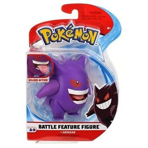 Pokemon 95126 Deluxe Action Gengar Ghost Gift Skills Purple Figurka Nowa OVP