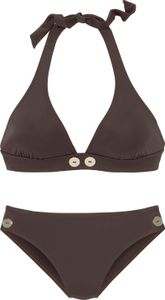 VIVANCE Triangel-Bikini dunkelbraun Größe 34 A/B VIVANCE Triangel-Bikini dunkelbraun Größe 34 A/B