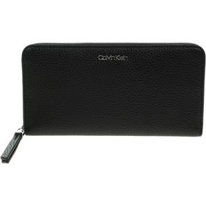 Calvin Klein - RFID - Dámská peněženka se zipem - černá