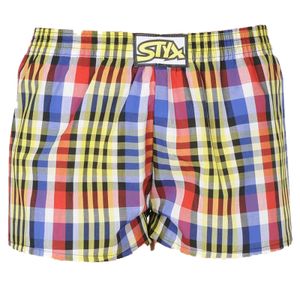 Dětské klasické elastické boxerky Styx vícebarevné (J833) - 12-14 let