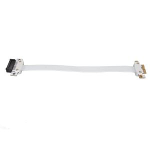 Predlžovací kábel PCIE, flexibilný vysokorýchlostný stúpací kábel PCI Express 3.0 1X, predlžovací adaptér PCIE 1X, prepojka pre sieťové karty