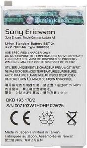 Original Sony Ericsson Akku BST-24 für T200 T202 T 200 Neu und Originalverpackt