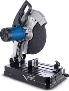 Scheppach Metall-Trennschneider MT150 Kreissäge | 2600 W Motor | 355 mm Sägeblatt | max. Schnitthöhe 115 mm | Neigungswinkel 0-45°