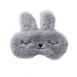 INF Maska na spaní v roztomilém designu králíka Grey