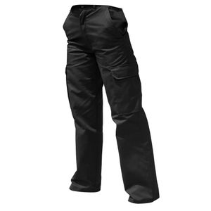 Warrior dámske nákladné nohavice / pracovné nohavice PC143 (56 Regular) (Black)