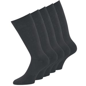 KB Socken Herrensocken Damensocken grau ohne Gummi Baumwolle grau 35-38