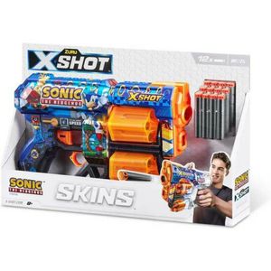 ZURU 36583 - X-Shot - Skins Sonic Blaster mit Darts