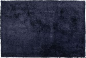 BELIANI Teppich Blau 160 x 230 cm Shaggy in rechteckiger Form Getuftet Klassisch
