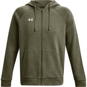 Under Armour Herren Full-Zip Hoodie - 1379767, Farbe:Dunkelgrün, Textil:XL