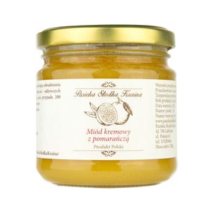 Rein & Köstlich: 250g Sweet Land Apiary Roh & Reiner Cremiger Blütenhonig mit Orange 🍯🍊🧡"