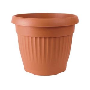 TERRA runder Terrakotta-Blumentopf 35cm, 10er-Set