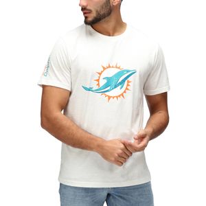 Re:Covered Shirt - NFL Miami Dolphins ecru weiß - XXL