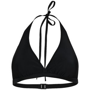 Stuf Solid 6-L Neckholder Bikini Top Damen schwarz : 44C Größe: 44C