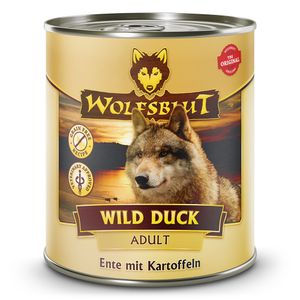 Wolfsblut Adult Wild Duck Nassfutter - Ente mit Kartoffeln 6 x 800 g