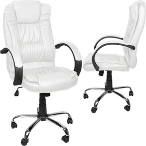 MALATEC 23240 Kancelárske kreslo biele