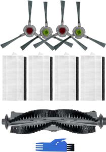 INF Akcesoria robota odkurzającego do Airrobo P20, 4 filtry, 4 szczotki boczne, 1 szczotka główna