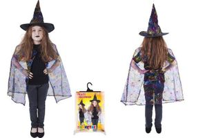 Hexenumhang für Kinder mit Hut/Halloween