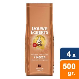 Douwe Egberts - Mocca Bohnen - 4x 500 gram