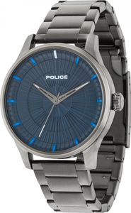 Police Unisex Armbanduhr PL15038JSU.03M Edelstahl grau