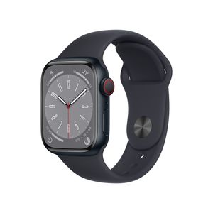Apple Watch 8 41 mm GPS + CELL Hliníkový polnočný športový náramok Grado A++