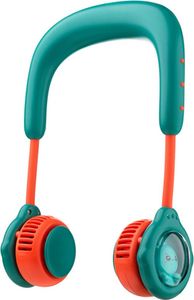 TechKidz, wentylator na szyję dla dzieci, model AirSpace, zielony