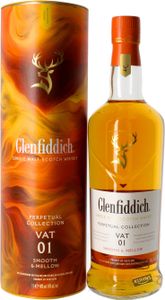 Glenfiddich Perpetual Collection Vat 01 Smooth & Mellow + Box 1000ml 40% Vol.