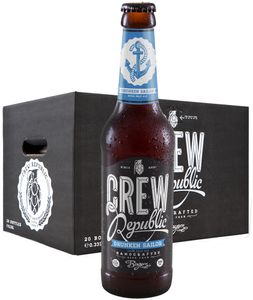 CREW REPUBLIC® Drunken Sailor - India Pale Ale Craft Bier | Gewinner World Beer Awards World's Best IPA 2020 | Hopfig