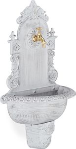 relaxdays XL Wandbrunnen antik