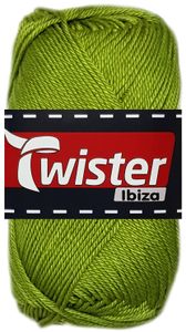 50 Gramm Twister Ibiza aus 100 % Baumwolle 72 Apfel