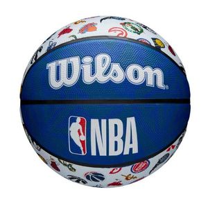 NBA - "Team Tribute" Basketball Wilson RD2809 (7) (Blau/Weiß)