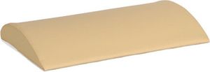 Habys Lenden-Halbrolle, Lagerungsrolle, Nackenkissen, Nackenrolle, Lagerungskissen für Massage und Therapie, Kniehalbrolle, 40x25x5cm Beige