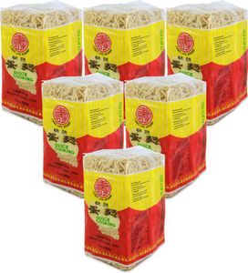 6er-Pack Long Life Brand Schnellkochende Nudeln, mit Ei (6x 500g) | Quick Cooking Noodles