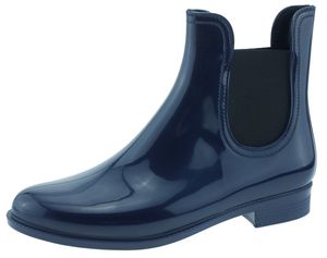Marco Tozzi 25032 kurzschaft Gummistiefel chelsea boots navy blau, Groesse:36.0