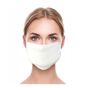 Doppelschichtige Mikrofasermaske weiß Gesichtsmaske Atem Mundschutz Staubmaske Hygienemaske Wiederverwendbar Waschbar  hohe Qualität Universelle Größe Streetwear