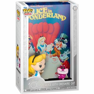 Disney 100 Alice in Wonderland - Alice With Cheshire Cat 11 - Funko Pop! Movie Posters