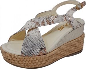 Mjus Damen Sandalette in Metallic, Größe 41