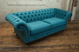 JV Möbel Chesterfield Couch Sofa  Designer