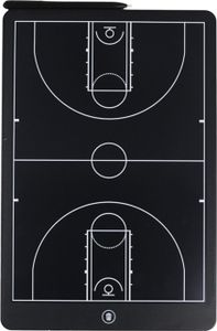 16-Zoll Elektronisches Basketball-Coaching-Board mit großem LCD-Bildschirm, Stylus-Stift und digitalen Strategie-Funktionen – Ideal für Sporttraining