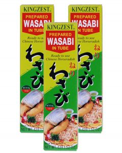 3er Pack KINGZEST Wasabi Paste in Tube (3x 43kg) | Meerrettich Paste