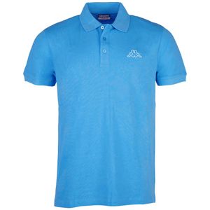 Kappa Polo Shirt Polo, Größe:5XL, Farben:malibu blue