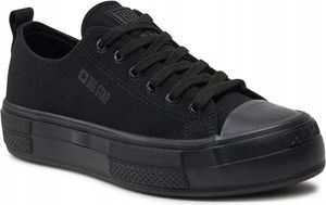 BUTY damskie BIG STAR trampki NN274852 czarne 37 czarny r.37